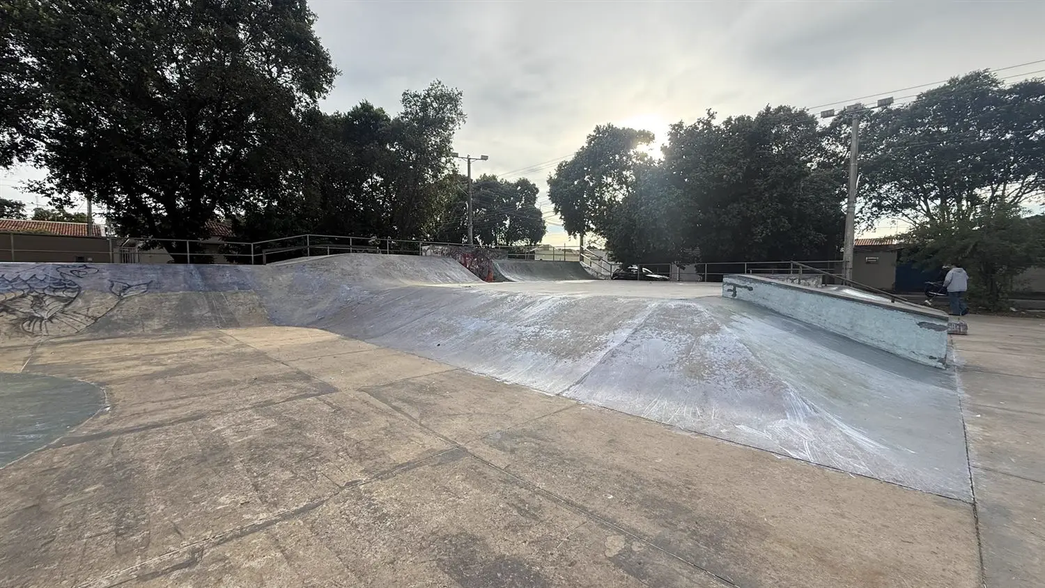 Banks após a pintura