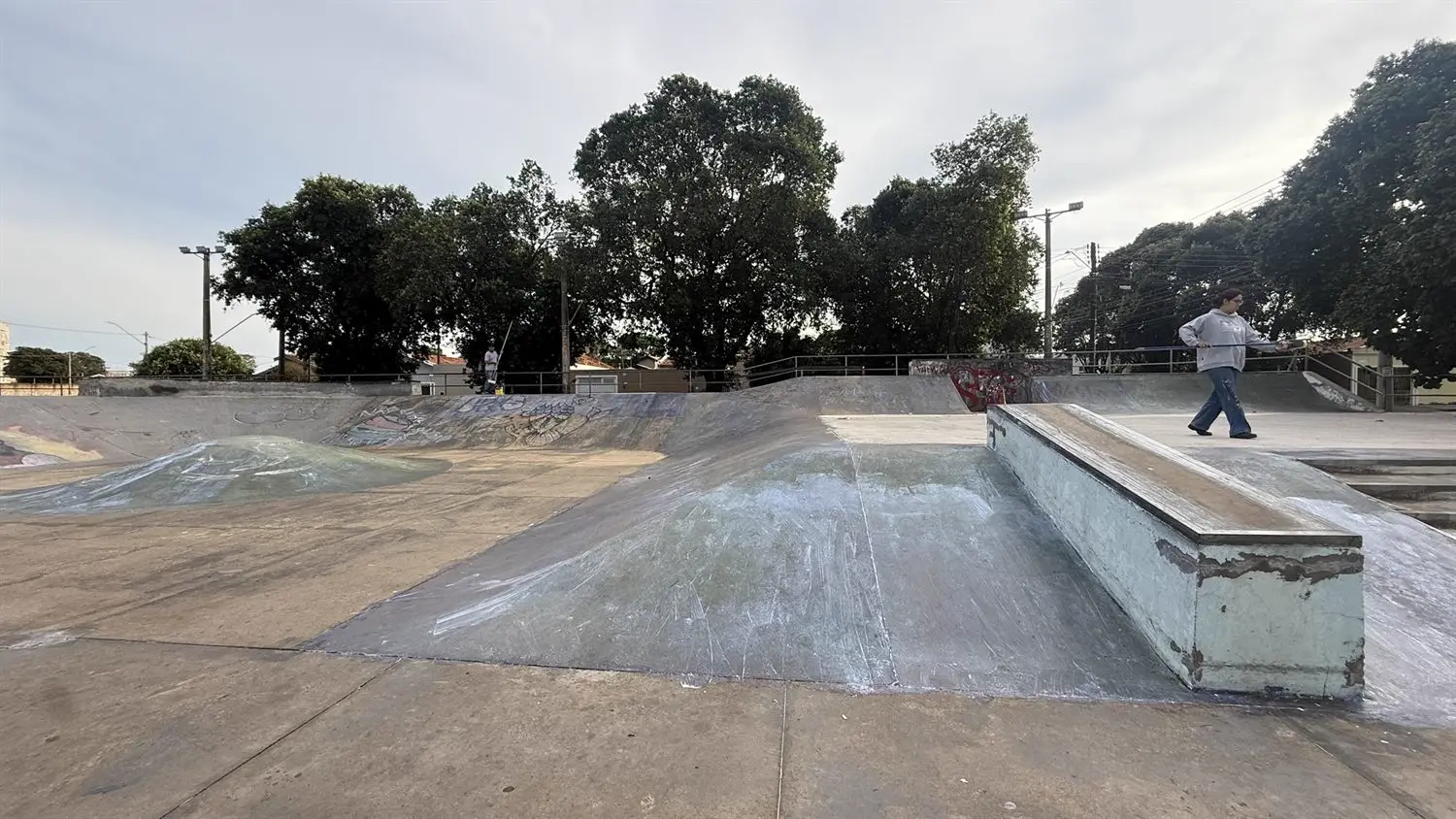 Funbox após a pintura